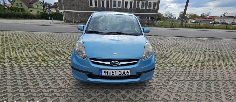 Subaru Justy cena 11500 przebieg: 176000, rok produkcji 2008 z Mogielnica małe 137